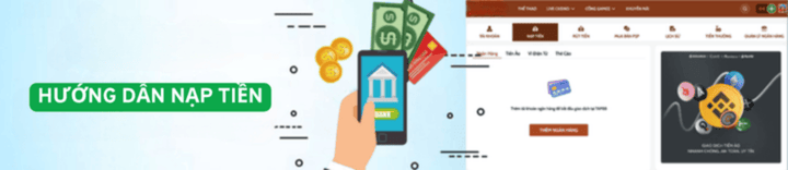 Hướng dẫn nạp tiền de88