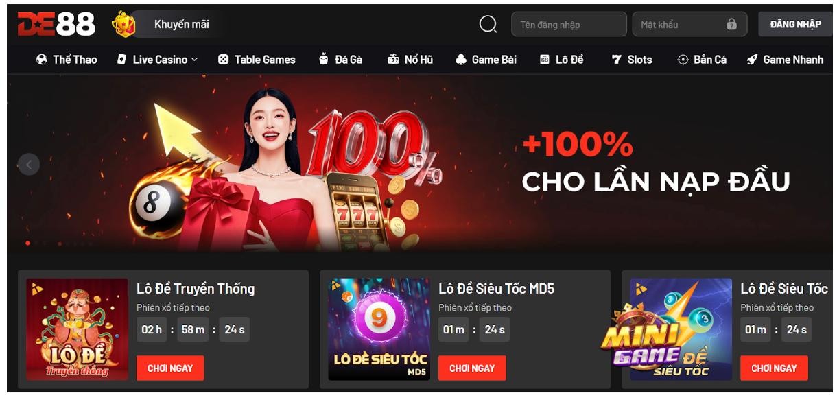 Tìm hiểu chính sách Điều khoản hoạt động DE88